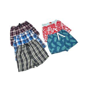 Boy's Clothes‎ - 3 Pair of Shorts & 2 Pair of Swim Trunks - Size 18 M